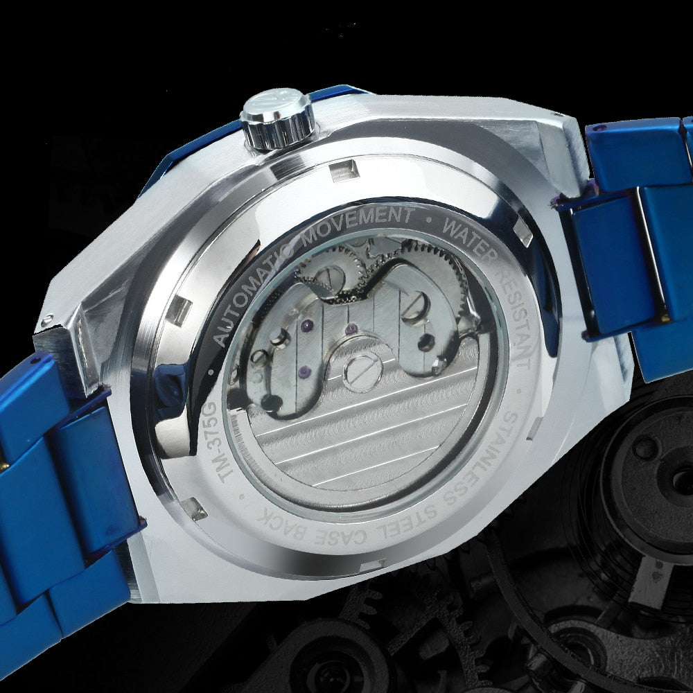 Luxury Skeleton Automatic Men's Watch