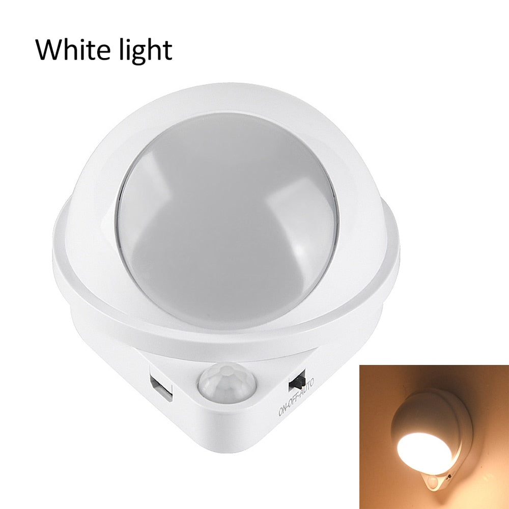 Colorful 360 Spin Water Drop LED Nightlight Lamp - Fesara