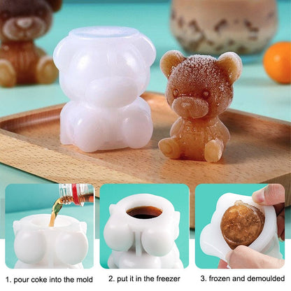 Compact Frozen Ice Cube Tray