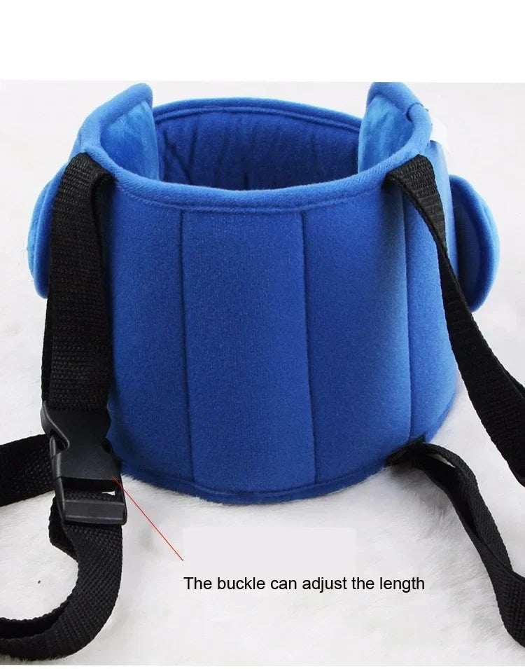Kids Car Headrest Pillow - Soft Adjustable Travel Cushion