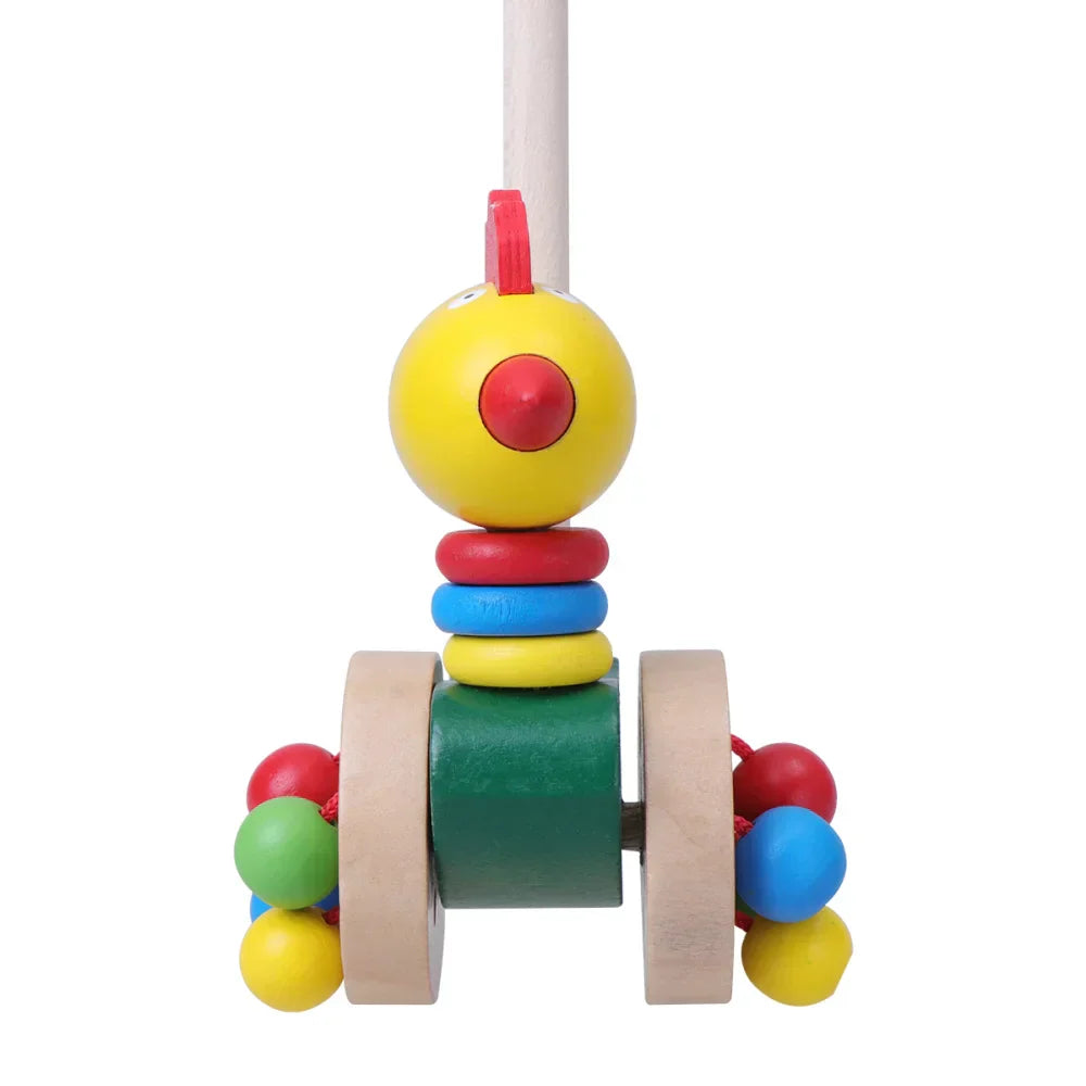 Fun Wooden Baby Walker