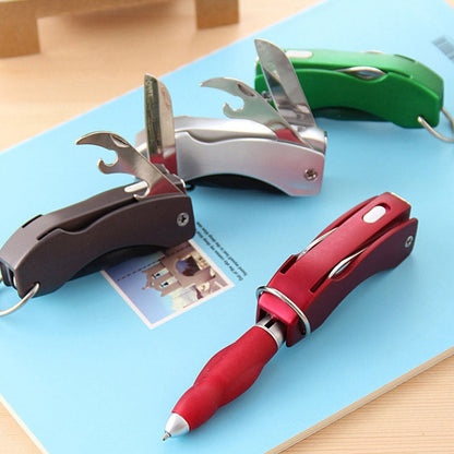 Portable 4in1 Camping Keychain Multitool - Fesara