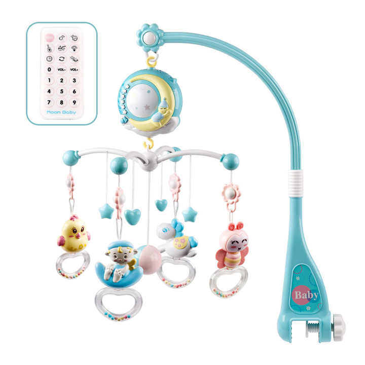 Soothing Baby Mobile with Music and Night Light