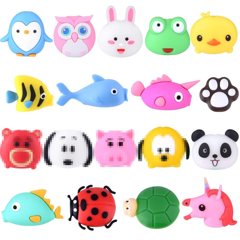 Colorful Phone Cable Protective Cover
