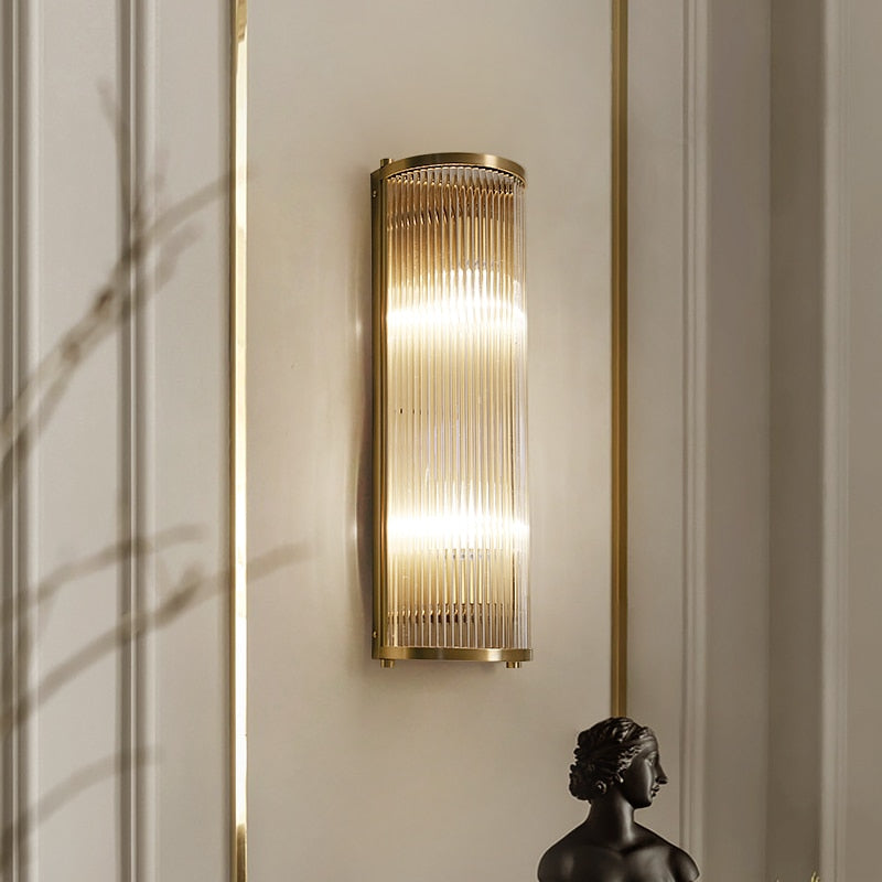 Luxury Copper Wall Light