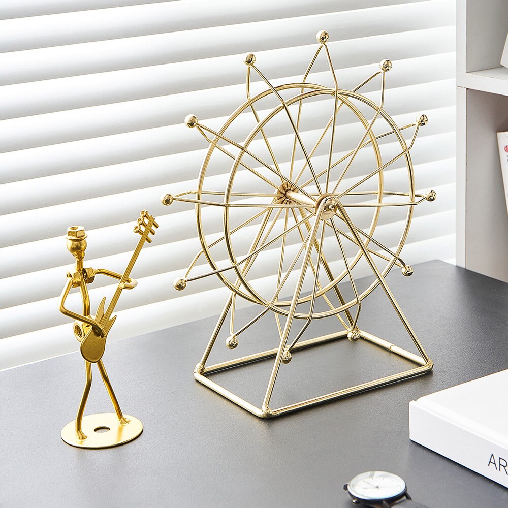 Stylish Metal Spinning Desk Lamp