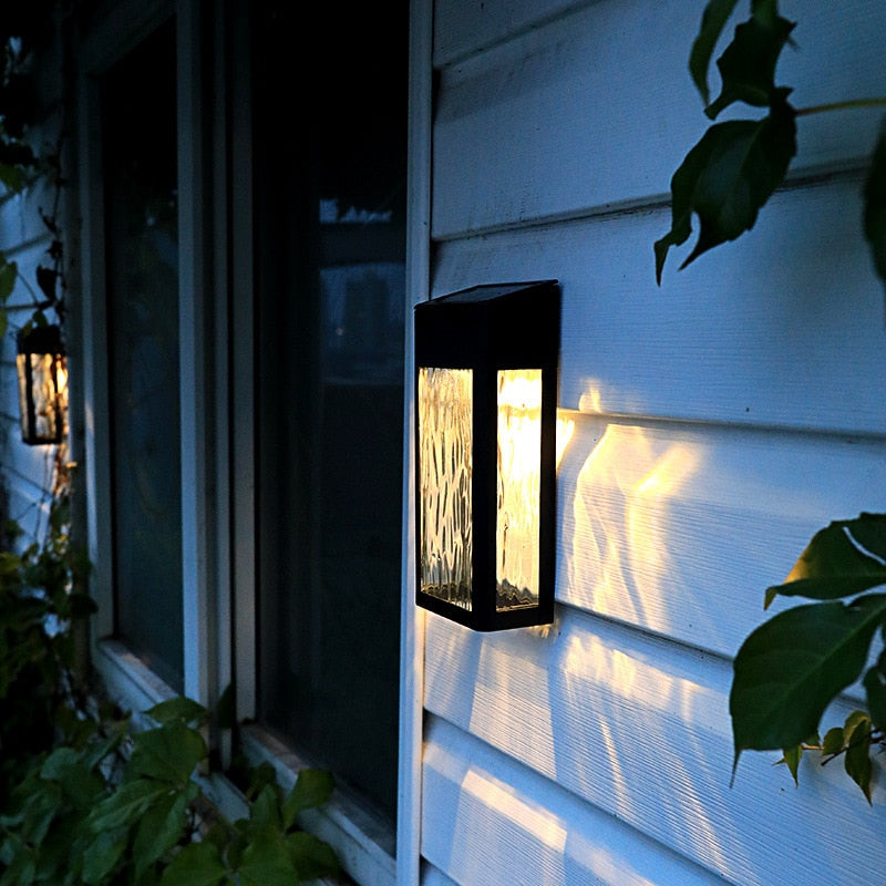 Eco Friendly Solar Powered Outside Wall Light