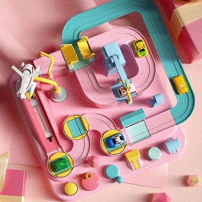 Fun City Traffic Learning Toy for Kids with 8 Games