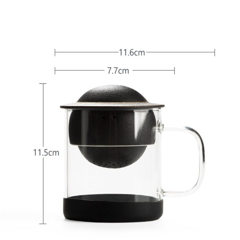 Astronomic Galaxy Ceramic Tea Pot - Fesara