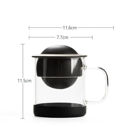 Astronomic Galaxy Ceramic Tea Pot - Fesara