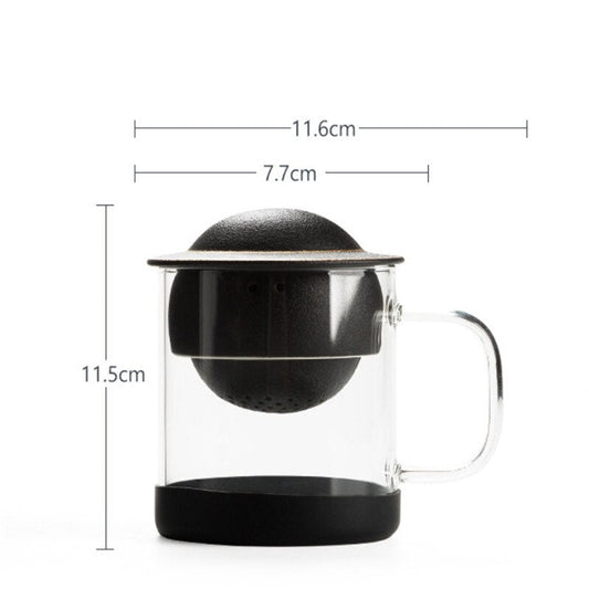 Astronomic Galaxy Ceramic Tea Pot - Fesara