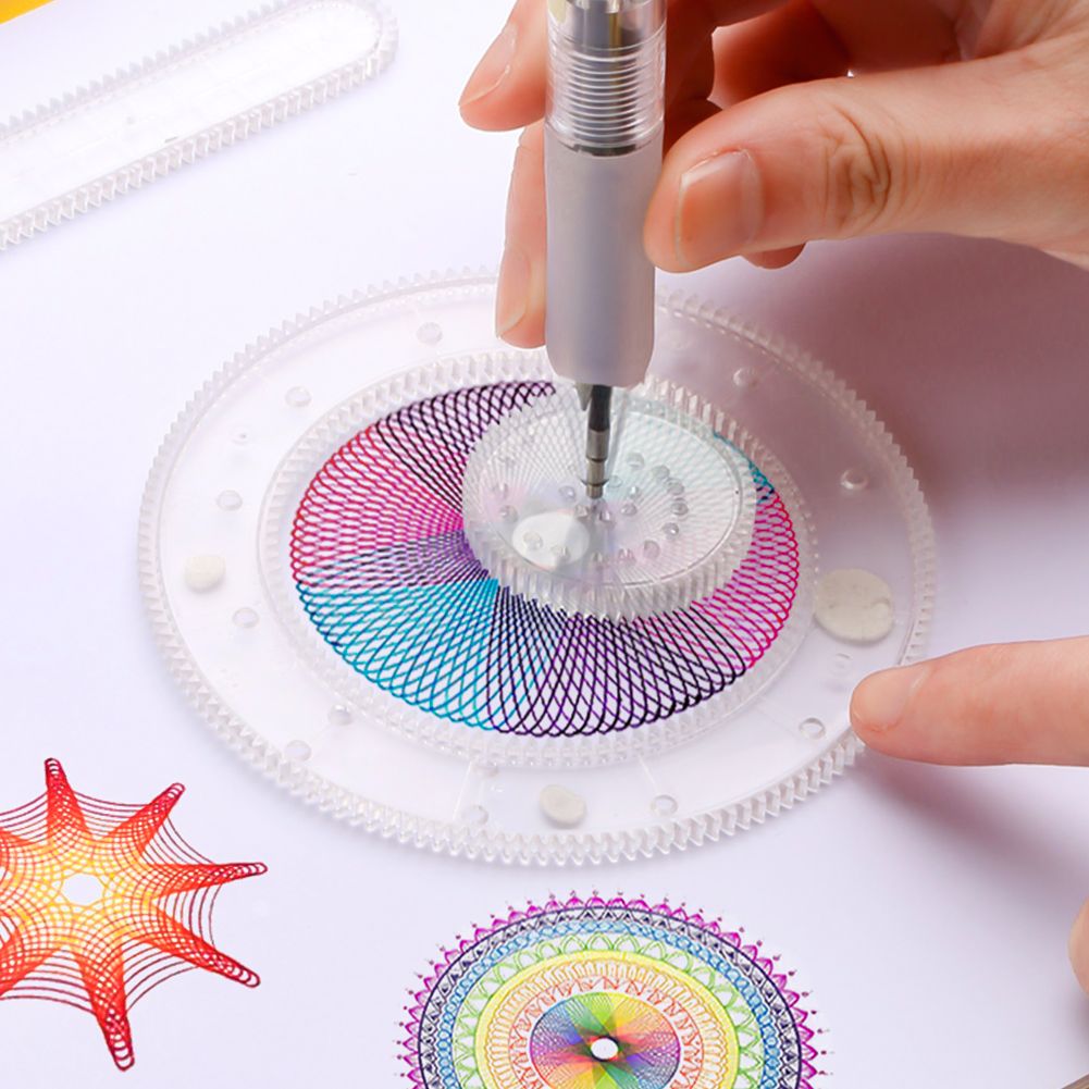 Spiral Art Kit for Kids with 27 Fun Creativity Tools