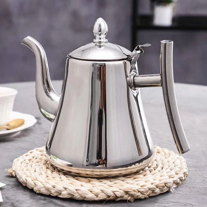 Modern Stainless Steel Tea Infuser Pot