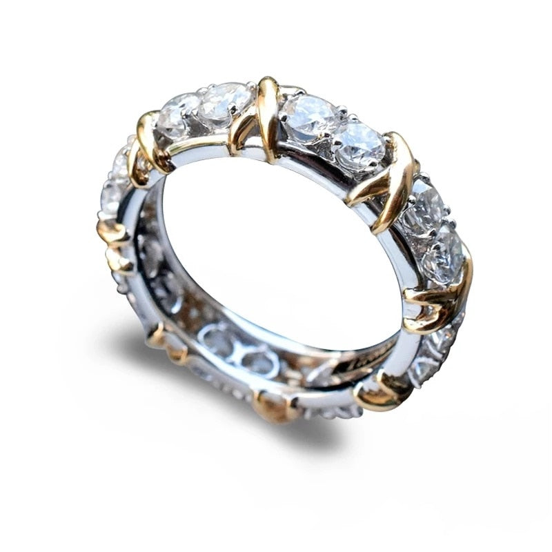 Unique Handcrafted Designer Zircon Stone Ring
