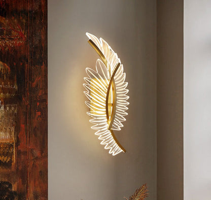 Shine Bright Gold Accent Wall Lamp