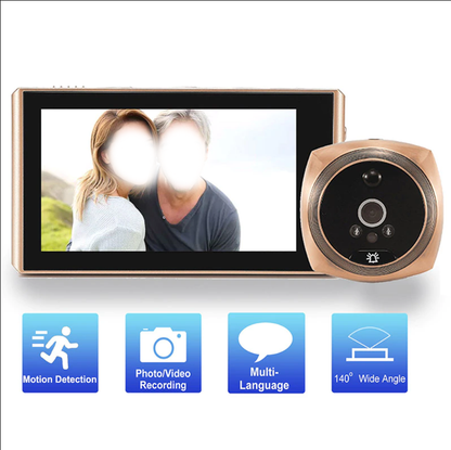 Wireless Motion Detection Door Viewer Camera