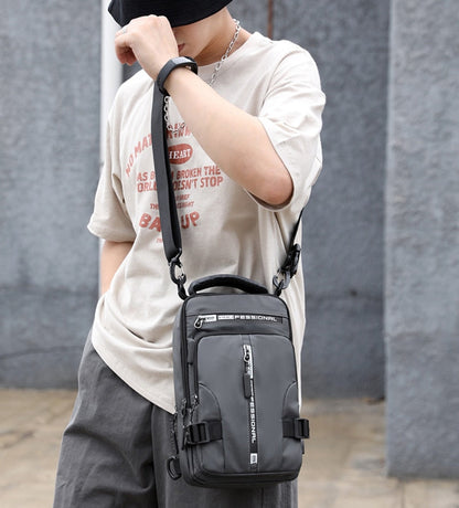 Secure Water Resistant Crossbody Purse, USB Charger Bag