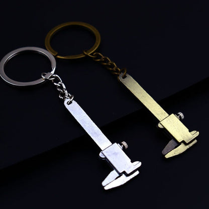 Compact Pocket Caliper Keychain Tool