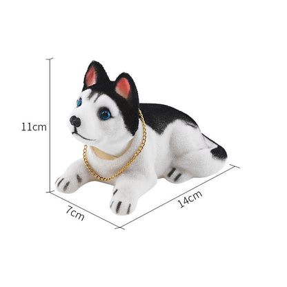 Fun Car Dog Bobble Head Decor