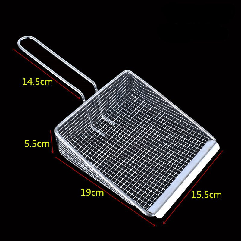 Premium Metal Cooking Strainer Spatula