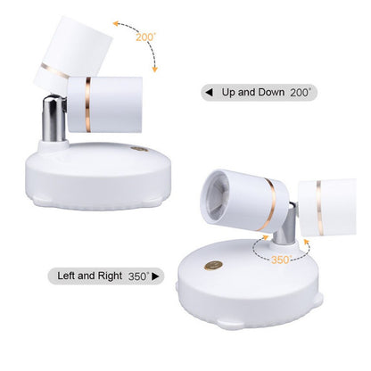 Bright Wireless LED Rechargeable Spotlight Lamp