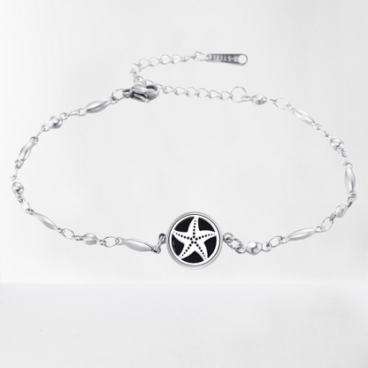 Calming Heart Locket Charm Bracelet
