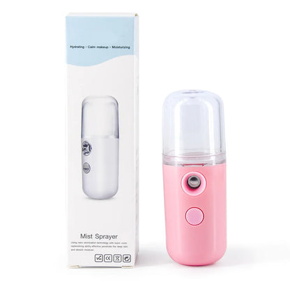 Portable Facial Mist Spray Bottle