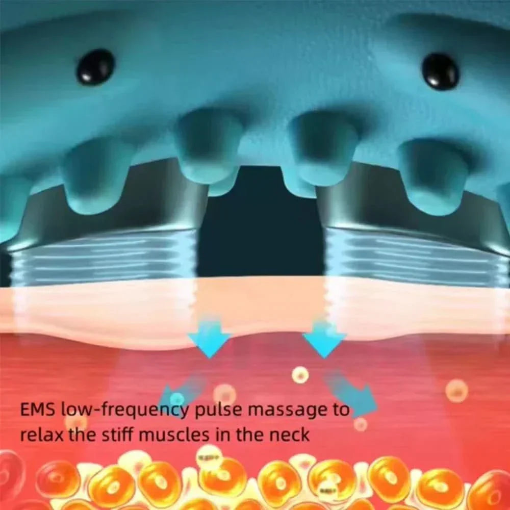 Relaxing Neck Massager with Acupressure for Pain Relief