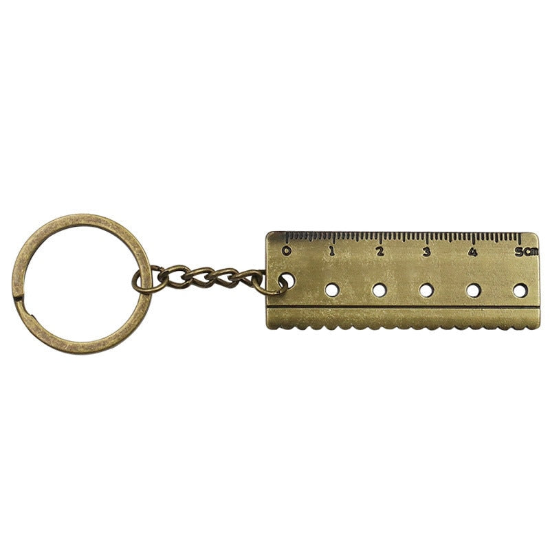 Compact Pocket Caliper Keychain Tool