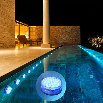 Colorful LED Waterproof Lamp with Remote