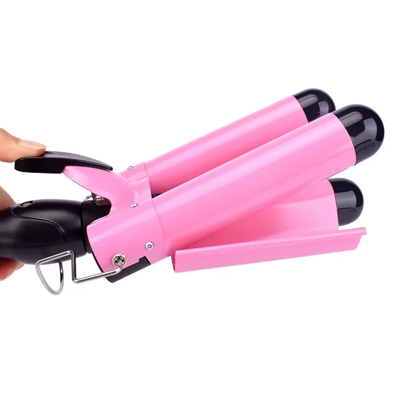 Premium 3 Barrel Curling Iron Wand