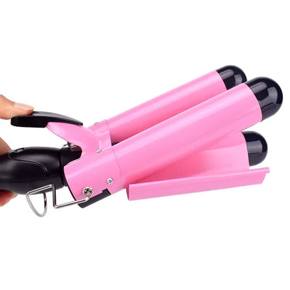 Premium 3 Barrel Curling Iron Wand