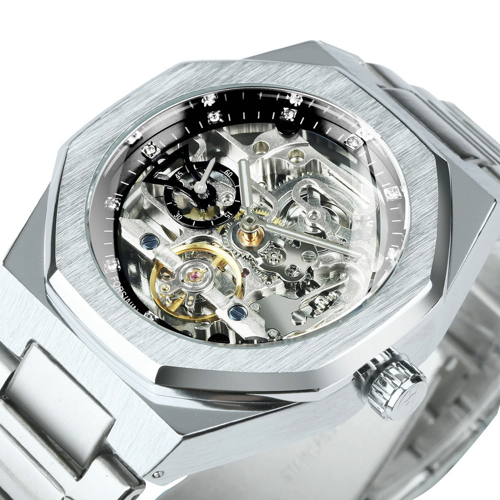 Luxury Skeleton Automatic Men's Watch