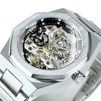 Luxury Skeleton Automatic Men's Watch