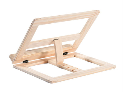 Ergonomic Wooden Tablet Holder Stand