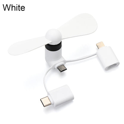 Compact Travel Phone Cooling Fan