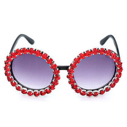 Big Round Fashion Designer Shades - Fesara