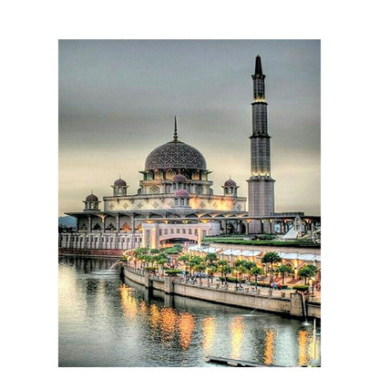 Colorful Cityscape Paint by Numbers Kit