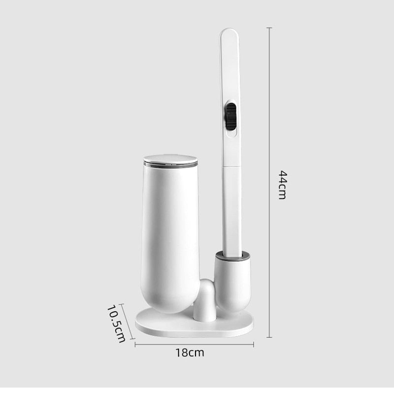 Easy Clean Disposable Toilet Brush Kit