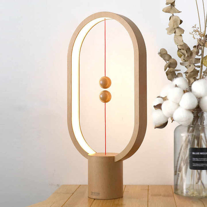 Compact LED Desk Lamp – Portable Wireless Night Light - Fesara
