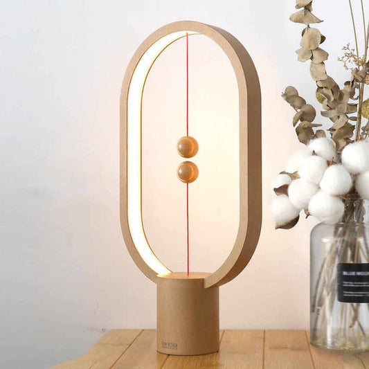 Compact LED Desk Lamp – Portable Wireless Night Light - Fesara