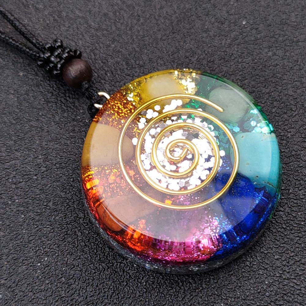 Calming Yoga Geometric Pendant Necklace
