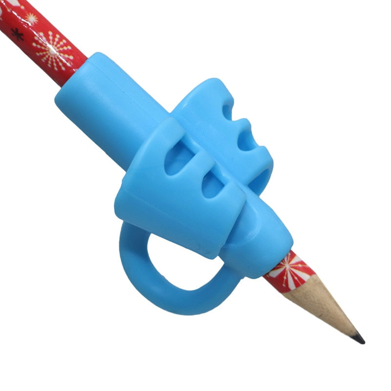 Colorful Kids Pencil Holder Finger Guide - Fesara
