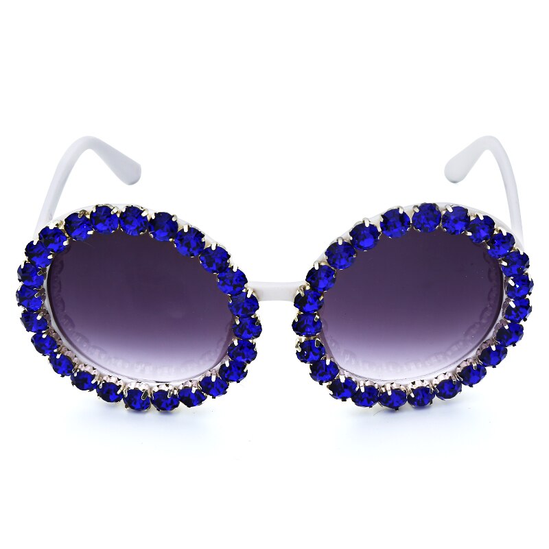 Big Round Fashion Designer Shades