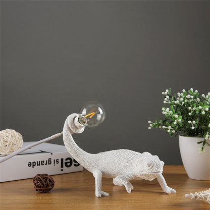 Stylish Resin Reptile Desk Lamp