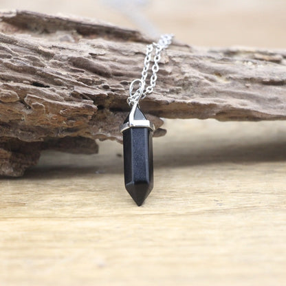 Boho Gemstone Chakra Pendant Necklace - Fesara
