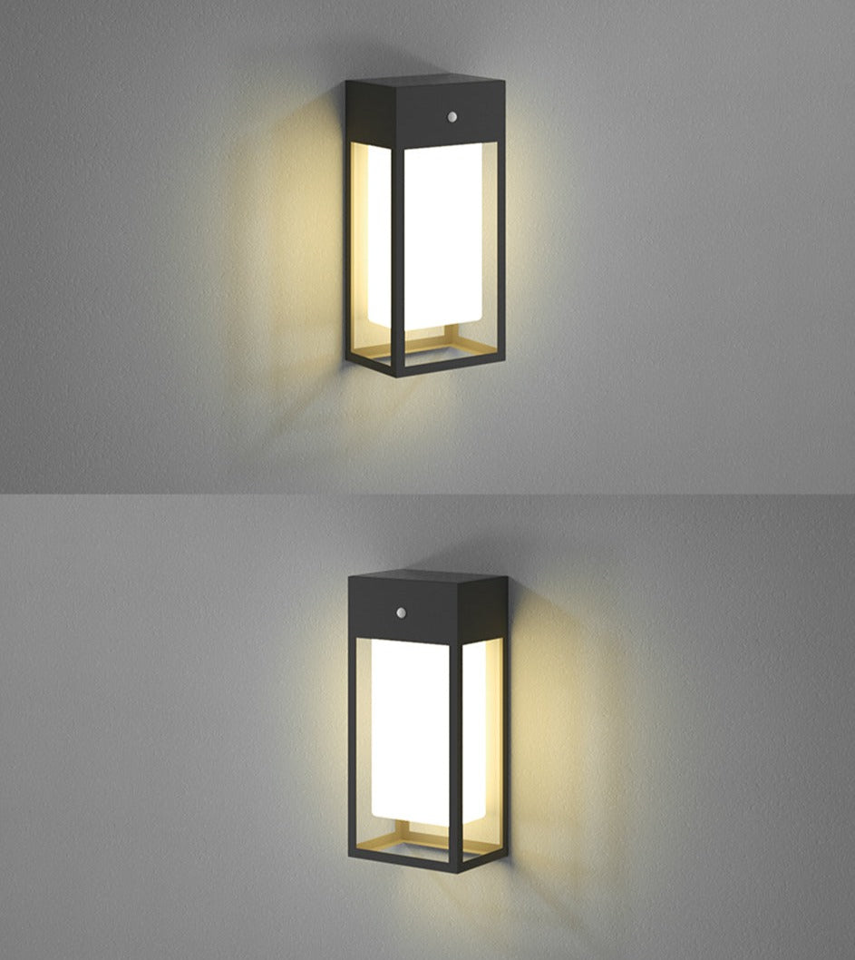 Outdoor Solar Powered Garden Wall Light