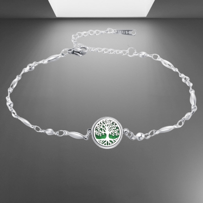 Calming Heart Locket Charm Bracelet - Fesara