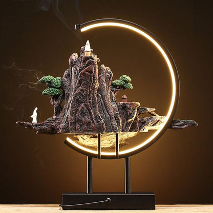 Fesara | Incense Lamp with Serene Nature Scene