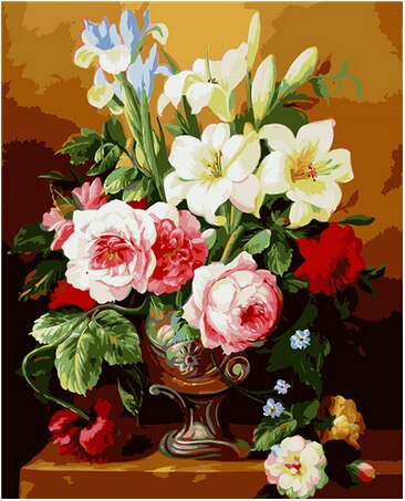 Beautiful Floral Art Painting Kit